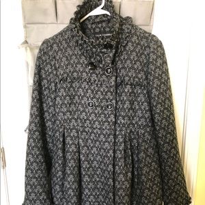 Gorgeous long woven coat